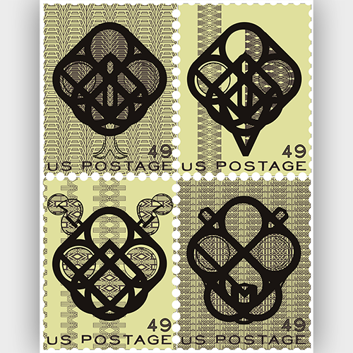 Typography Stamp Design